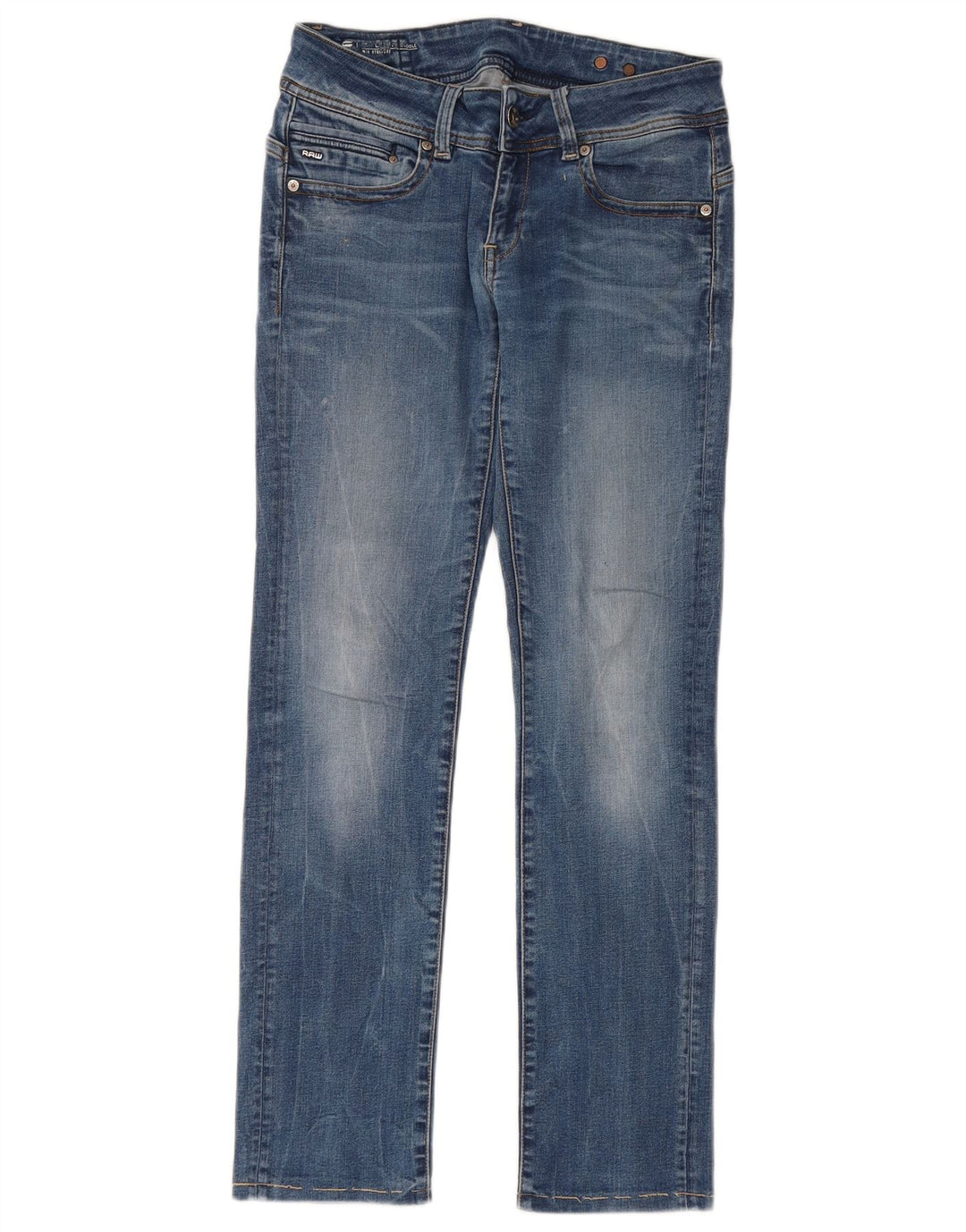 G-STAR Dame Slim Jeans W29 L29 Blå Bomuld