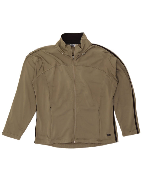 Asics Træningsdragt til mænd Topjakke Medium Khaki Polyester