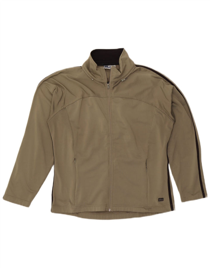 Asics Træningsdragt til mænd Topjakke Medium Khaki Polyester