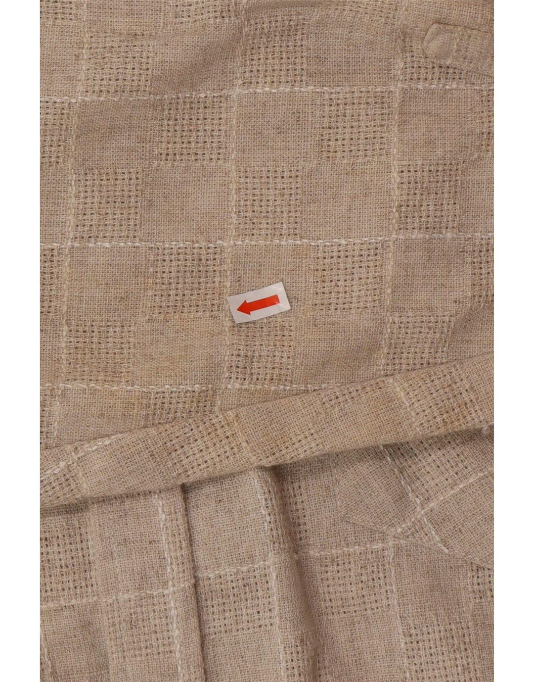 VINTAGE herreskjorte 2XL beige ternet
