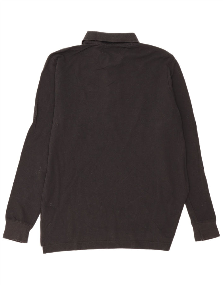 Kappa Langærmet Polo Shirt til mænd Lille sort bomuld