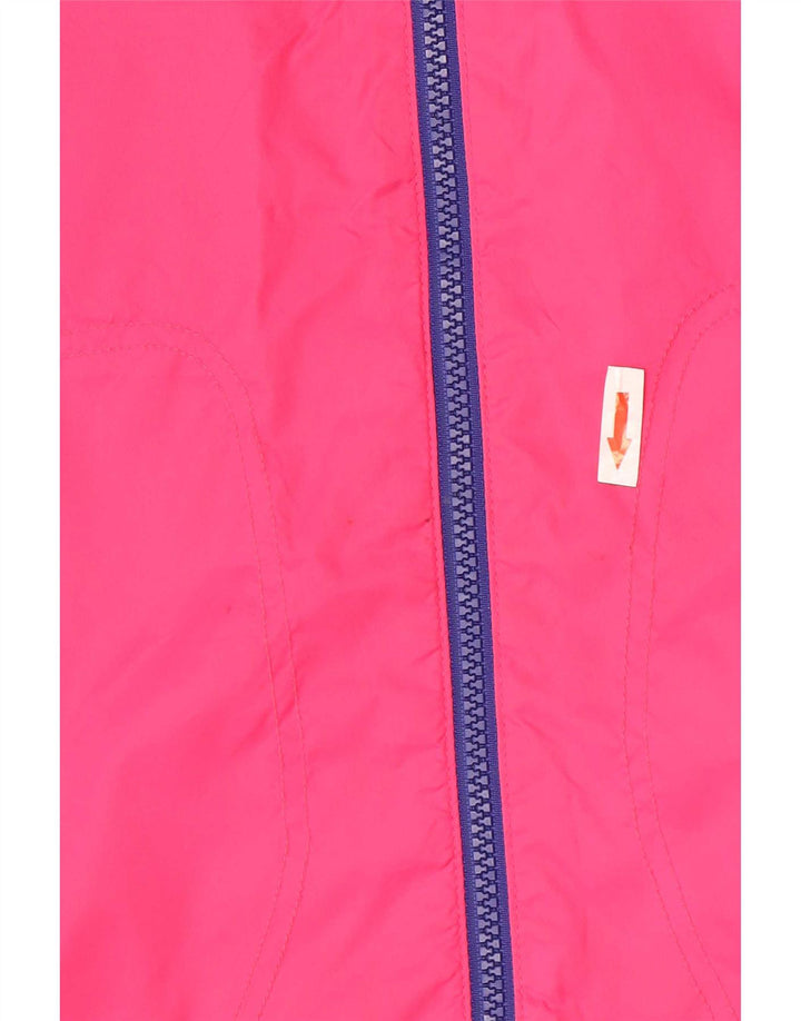 Puma Regnjakke med hætte til kvinder UK 12 Medium Pink