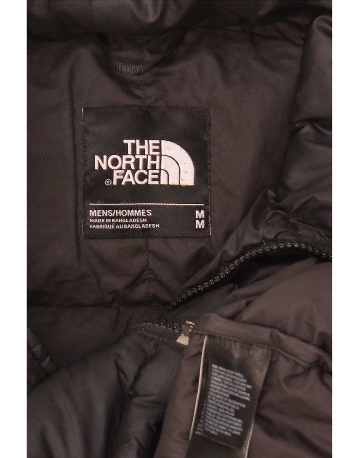 The North Face Herre polstret jakke UK 38 Medium Sort Colourblock Nylon
