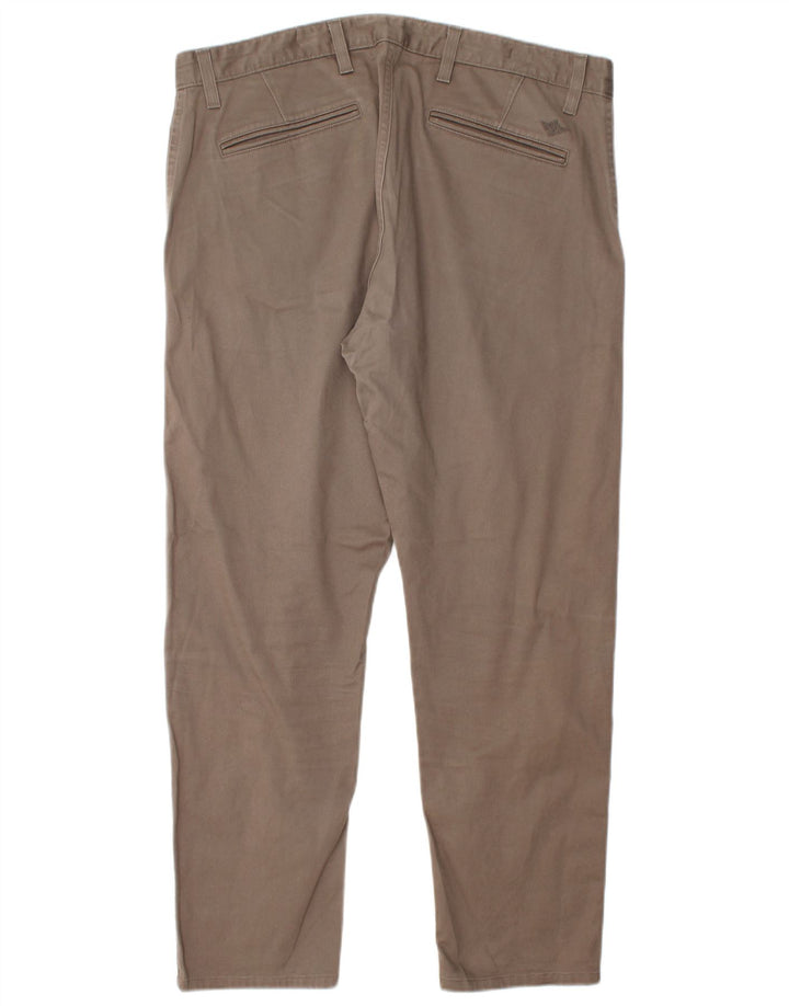 DOCKERS Herre Khakis Slim Chino Bukser W36 L28 Grå Bomuld