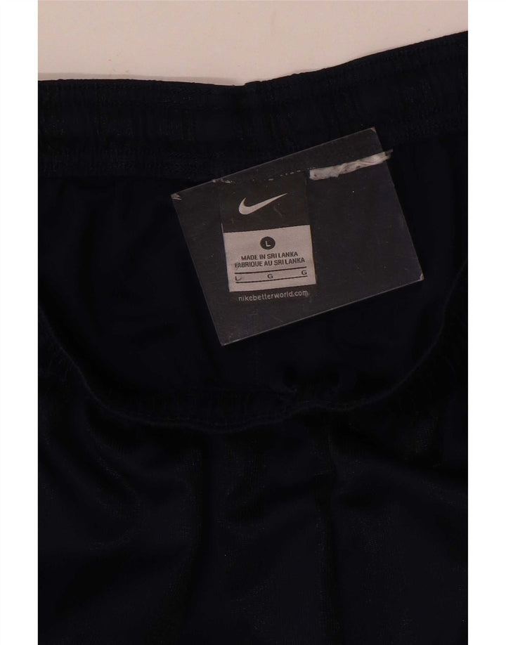 Nike Sportsshorts til mænd store marineblå stribede