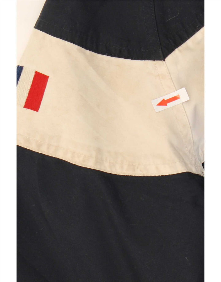 Joules grafisk skijakke til kvinder UK 8 Small Navy Blue