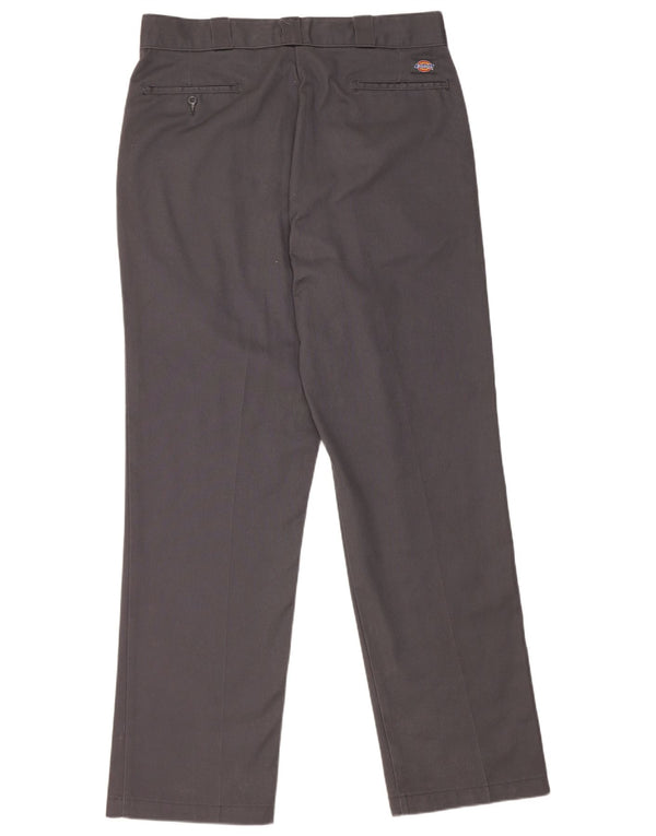 Dickies Straight Chino-bukser til mænd W34 L33 Marineblå
