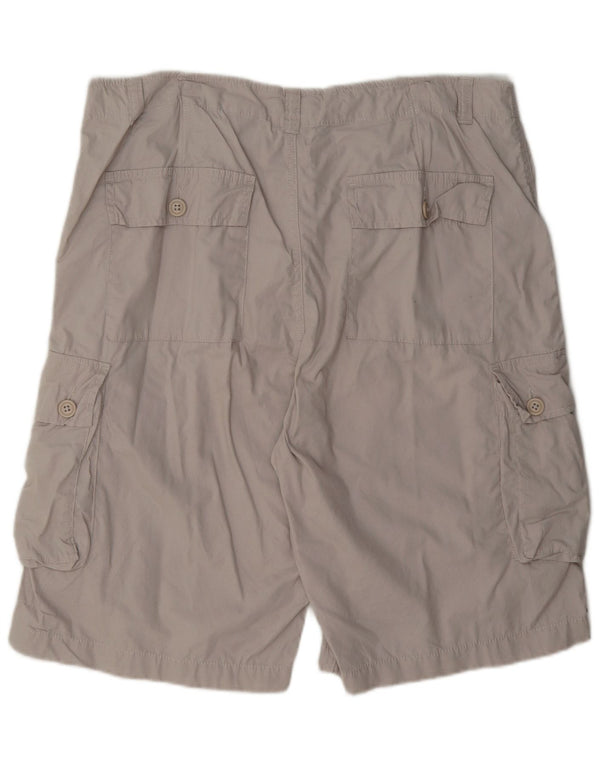 Marks & Spencer Herre Blue Harbor Cargo Shorts W38 XL Grå Bomuld