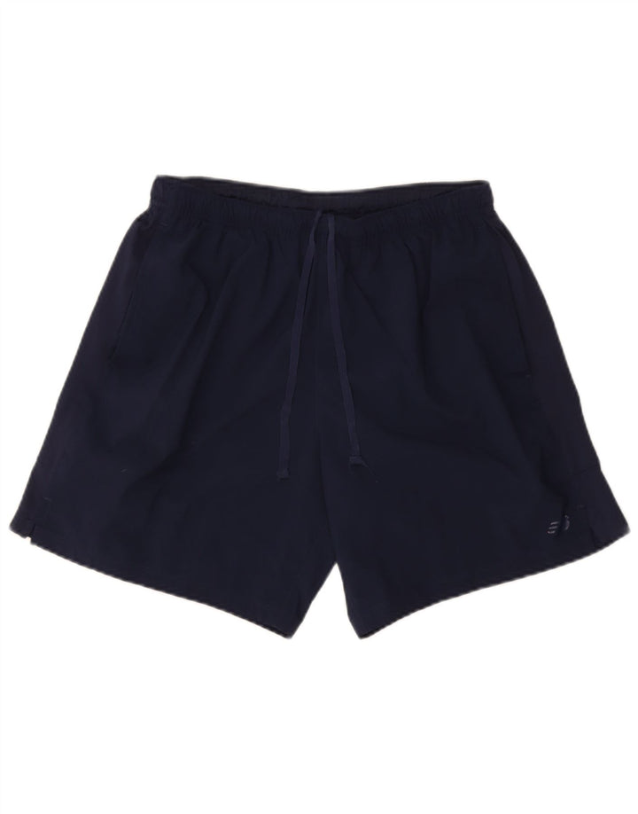 New Balance Sportsshorts til mænd store marineblå polyester