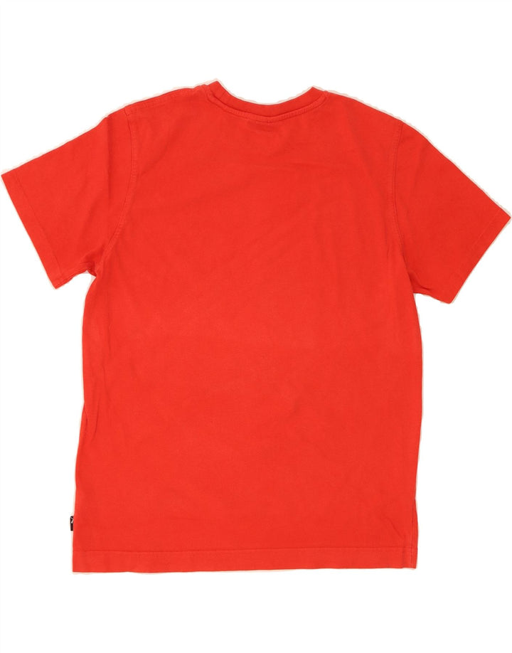 PUMA Womens Graphic T-Shirt Top UK 14 Medium Red Vintage Puma and Second-Hand Puma from Messina Hembry 