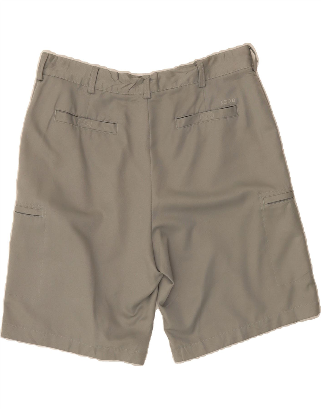 IZOD Mens Cargo Shorts W36 Large Grey Polyester Vintage Izod and Second-Hand Izod from Messina Hembry 