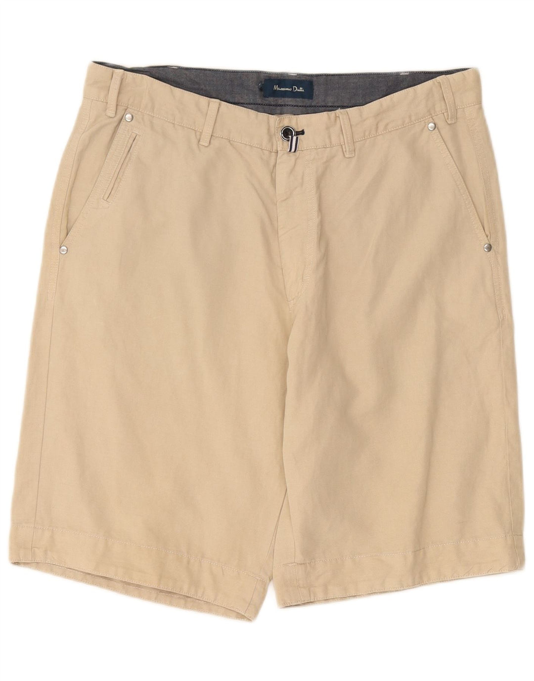 Massimo Dutti Herre Chino Shorts EU 44 Large W34 Beige