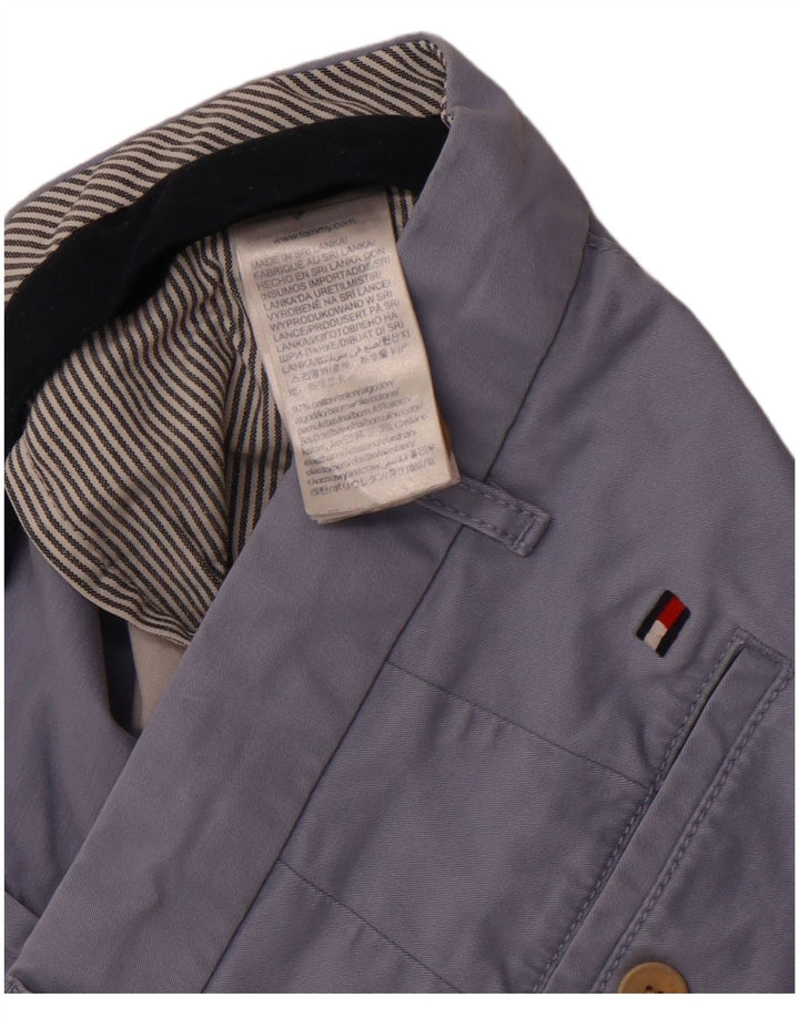 Tommy Hilfiger Herre Chino Shorts W38 XL Blå Bomuld