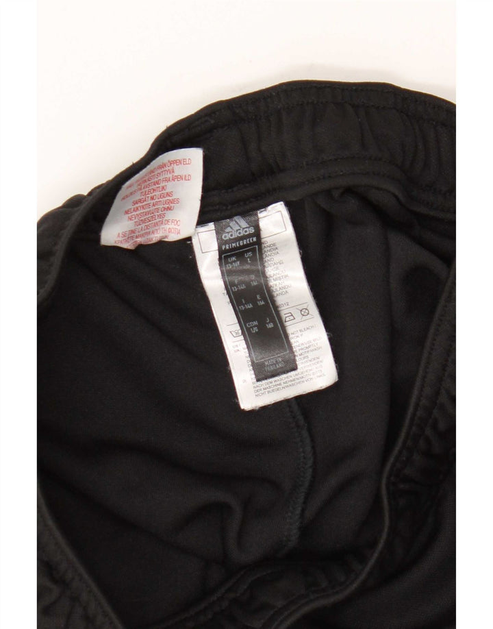 Adidas drenge grafiske sportsshorts 13-14 år sort polyester