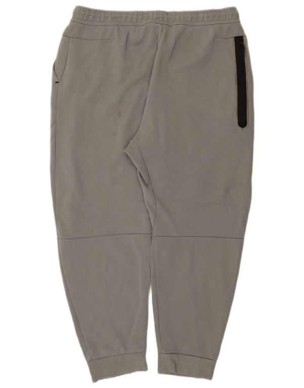 Nike Mens Tracksuit Trousers Joggers 2XL Grey Cotton