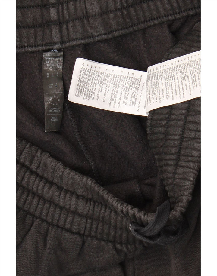 Adidas Herre Cargo Træningsdragt Bukser Joggers Medium Sort Bomuld