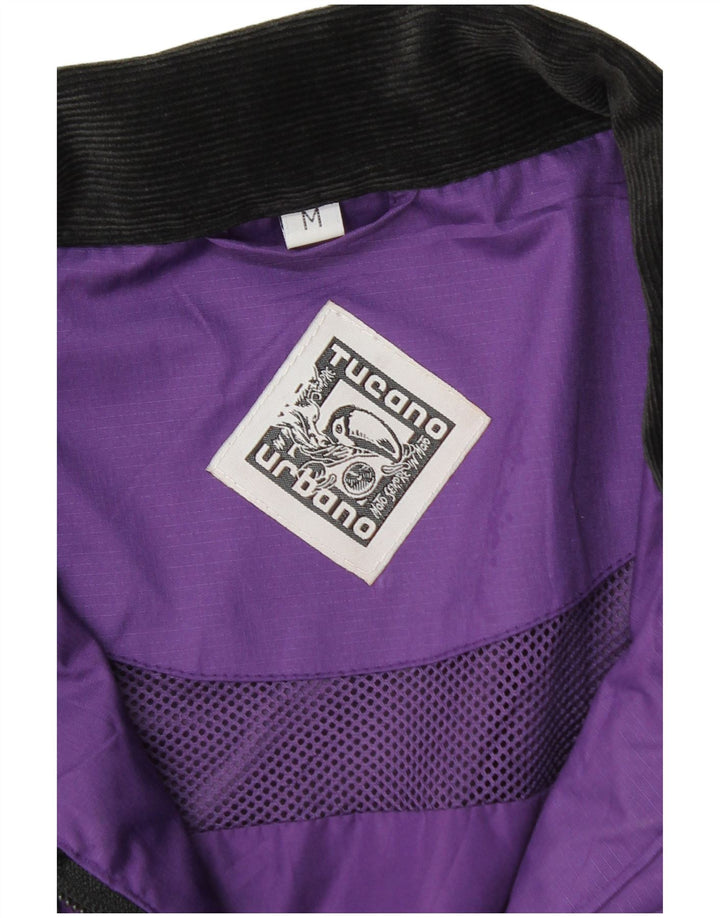 Tucano Urbano Womens Utility Jacket UK 14 Medium Purple Polyester