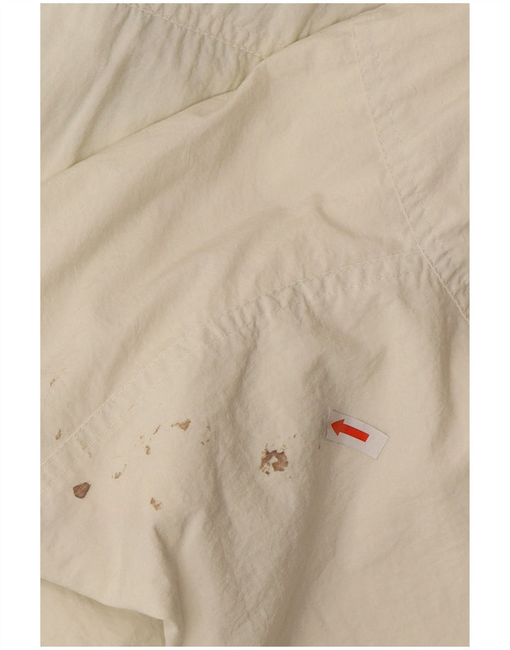 Schoffel Dame Windbreaker Jacket IT 42 Medium Off White Polyamid