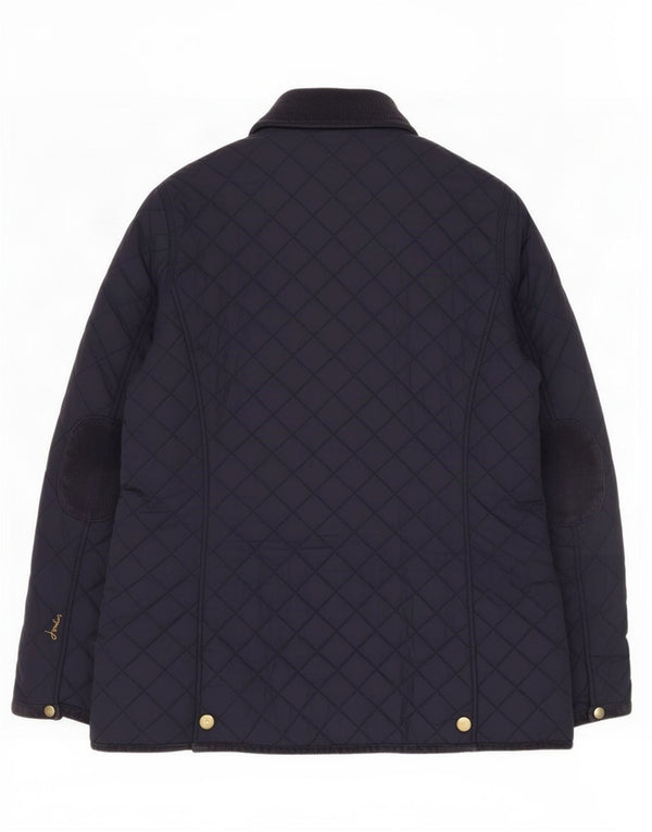 Joules Womens Quilted Jacket UK 18 XL Navy Blue Polyamide