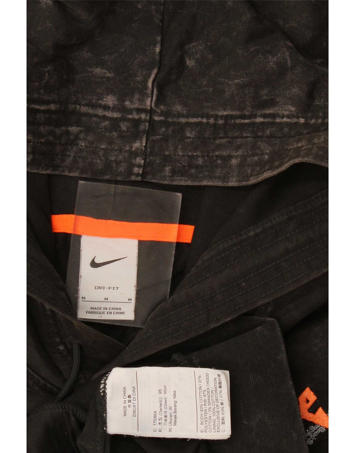Nike Herre Dri Fit hættetrøje Jumper Medium Khaki Flecked Bomuld