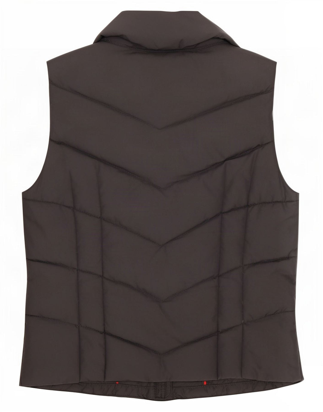 Hollister Womens Polstret Gilet UK 12 Medium Grey Polyester