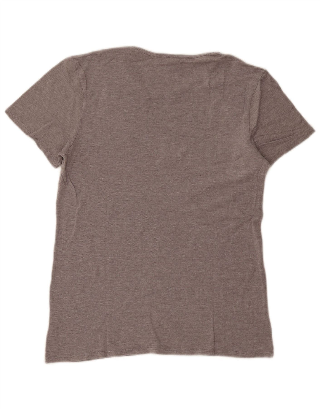 FILA Dame T-Shirt Top UK 14 Stor Grå Modal