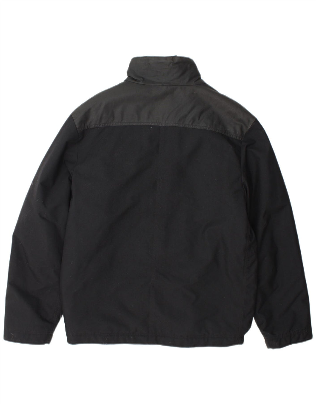 Adidas Herre Windbreaker Jacket UK 36 Small Black Colourblock Nylon