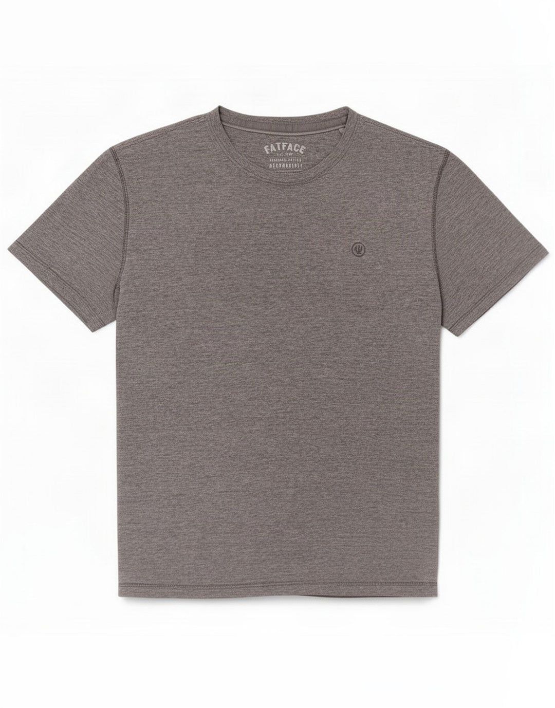 Fat Face Herre T-Shirt Top Stor Grå Bomuld