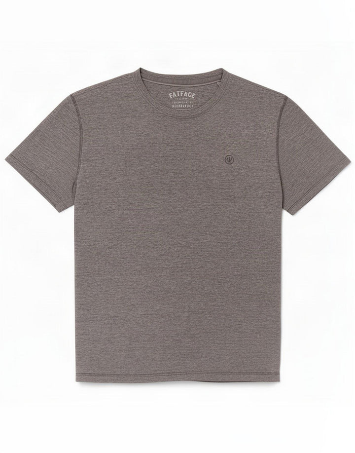 Fat Face Herre T-Shirt Top Stor Grå Bomuld