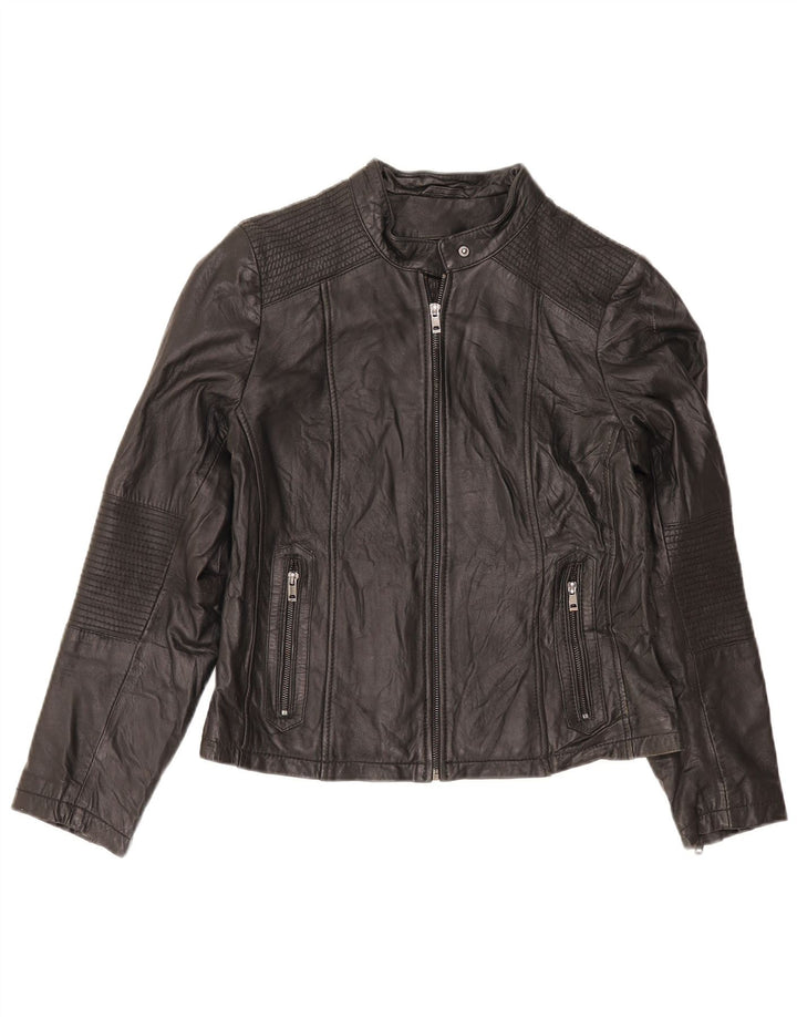 Conbipel Dame Læderjakke IT 48 XL Sort