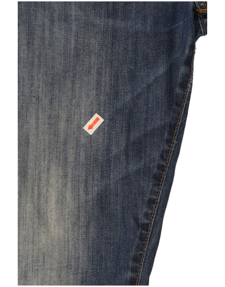 Levi's Herre 527 Bootcut Jeans W34 L34 Blå Bomuld
