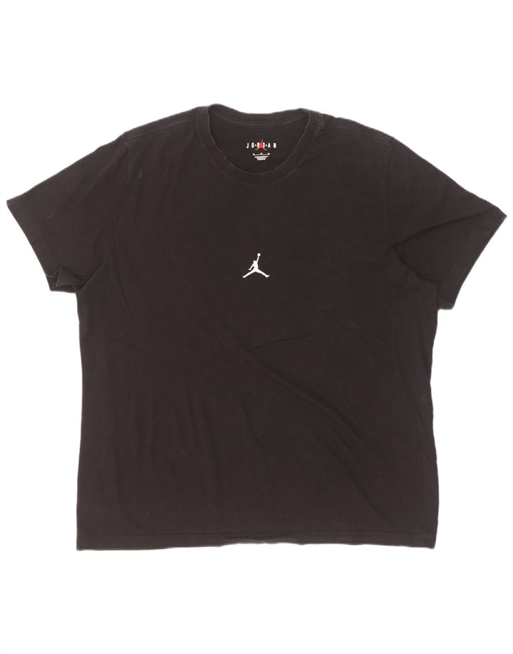 Jordan Herre grafisk T-shirt top XL sort bomuld