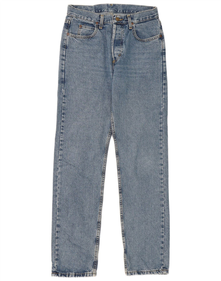 LEE Womens Straight Jeans W31 L33 Blue