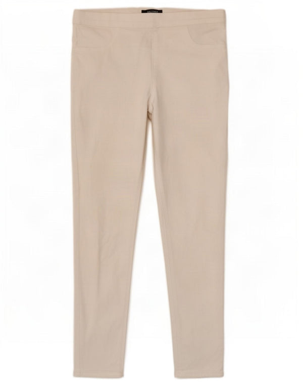 Marks & Spencer Dame Slim Casual Bukser UK 12 Medium W32 L27 White