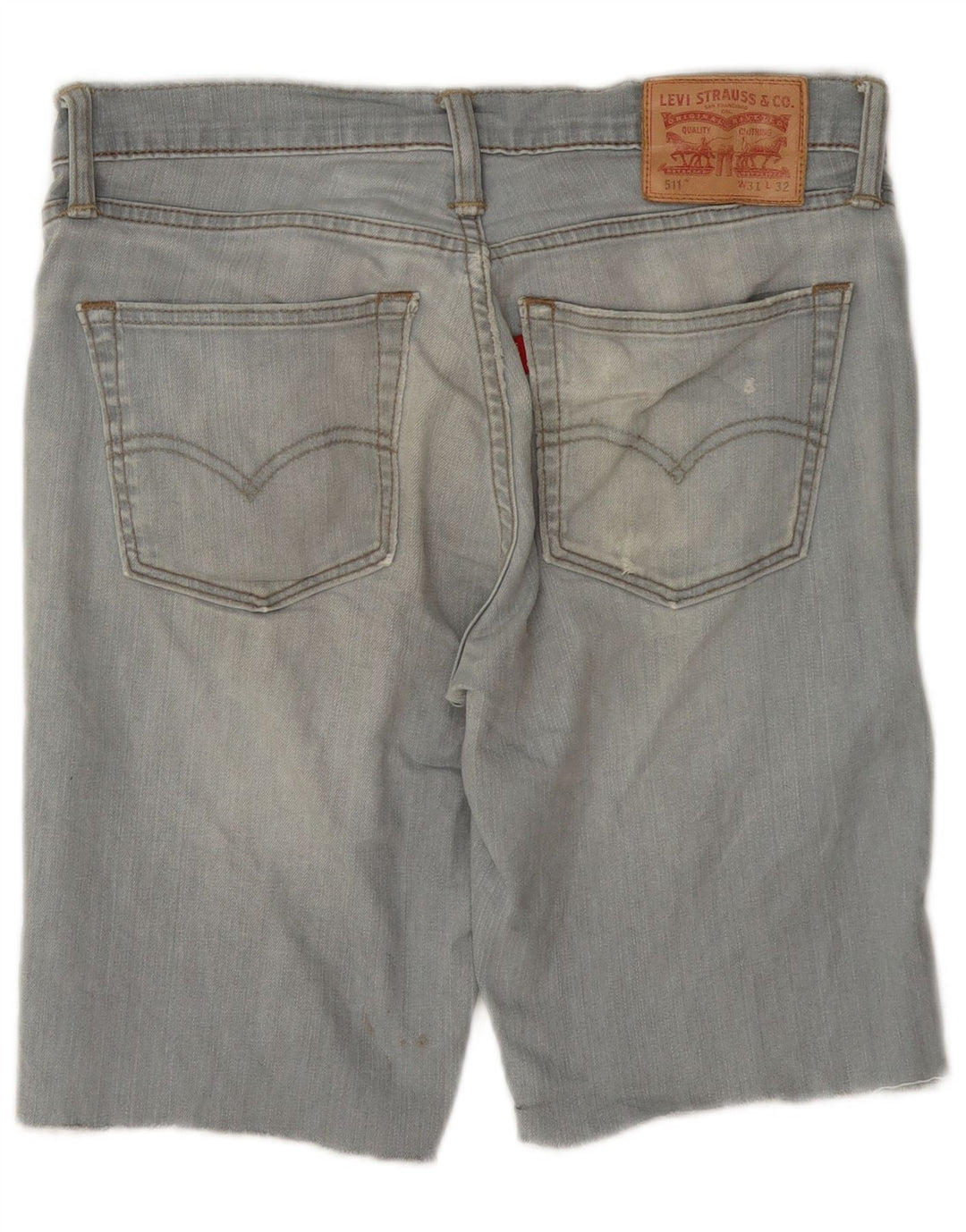 Levi's Herre 511 Slim Fit denimshorts W31 Medium Blue Bomuld