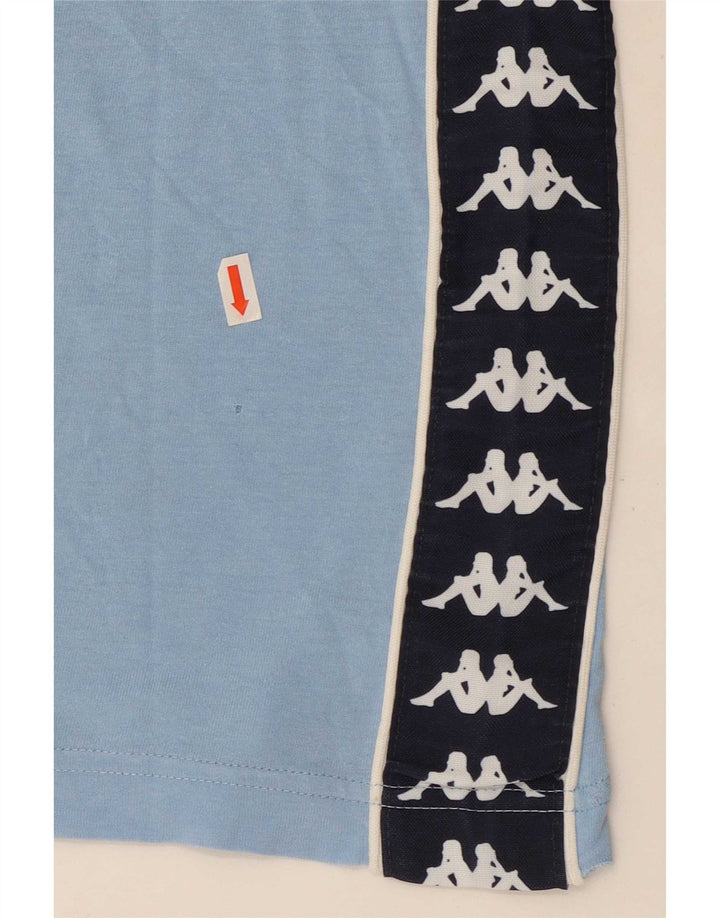 Kappa Herre Grafisk Vest Top Stor Blå Colourblock