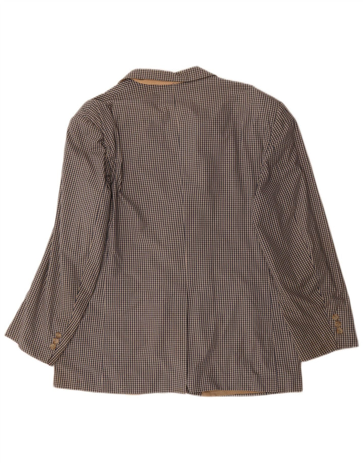 Orvis Herre 3-knaps blazerjakke UK 42 XL Grå Gingham