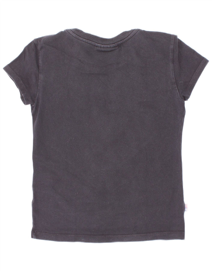 Blauer Girls Grafisk T-Shirt Top 9-10 År Sort
