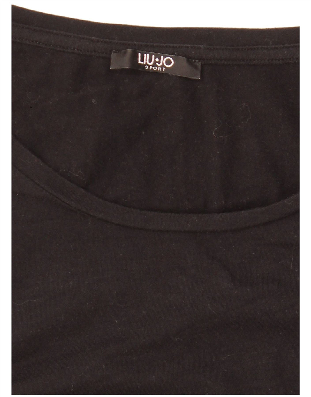 Liu Jo Dame Top Langærmet UK 12 Medium Sort