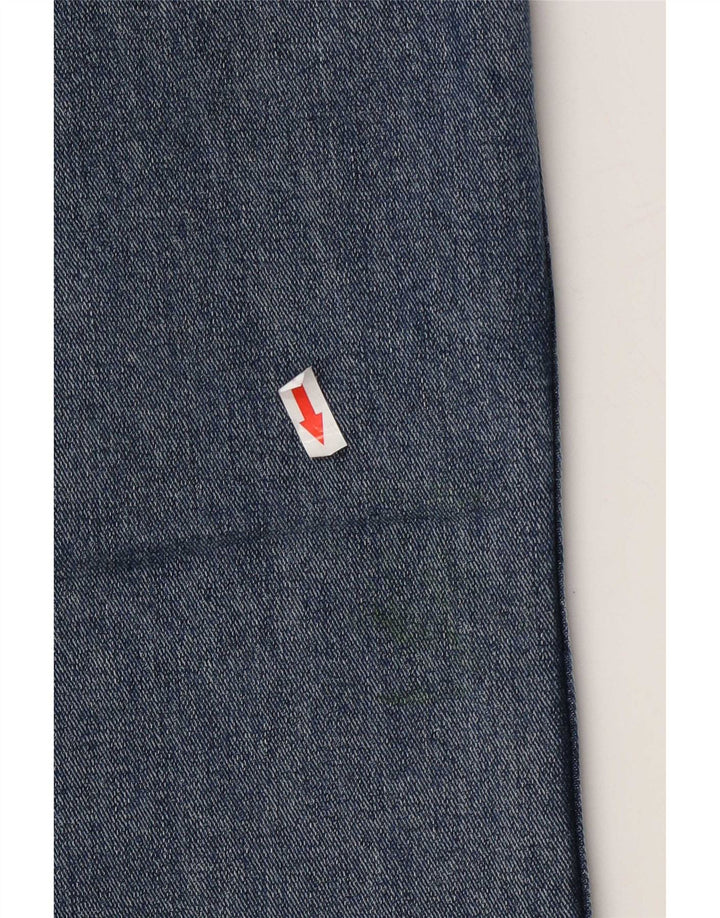 Wrangler Herre Texas Straight Jeans W34 L30 Blå Bomuld
