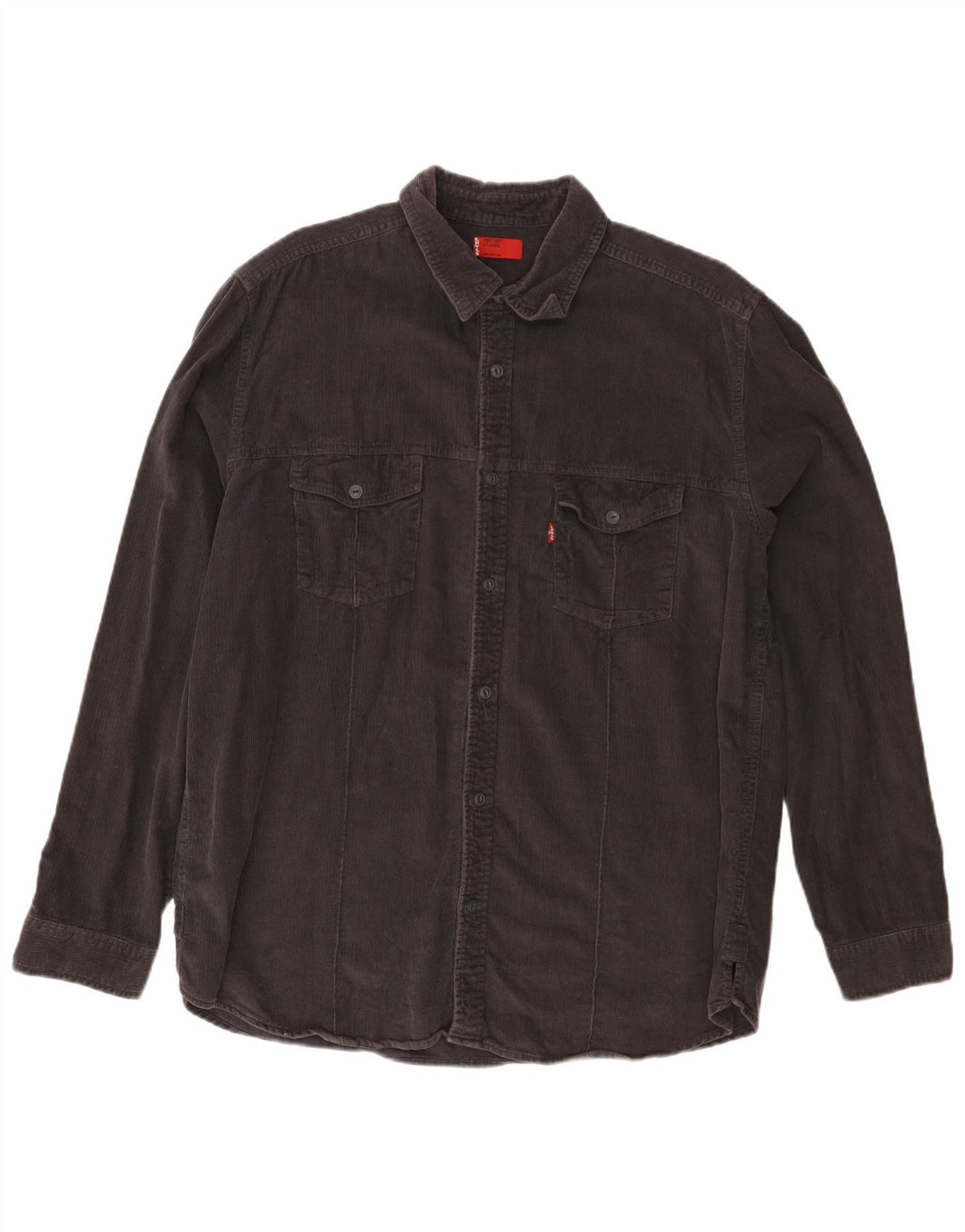Levi's Herre Corduroy Shirt XL Grå Bomuld