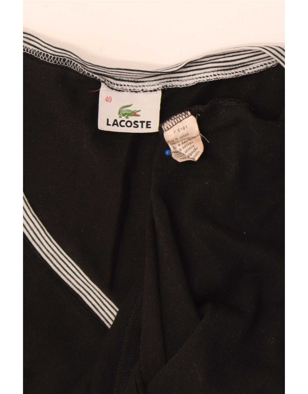 Lacoste Damevest Top Størrelse 40 Medium Sort