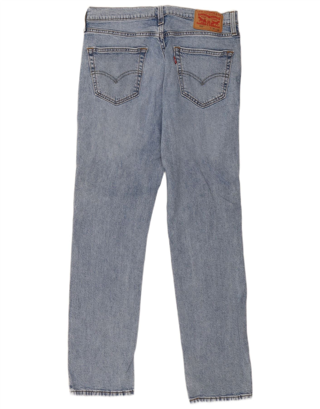 Levi's Herre 511 Slim Jeans W34 L32 Blå