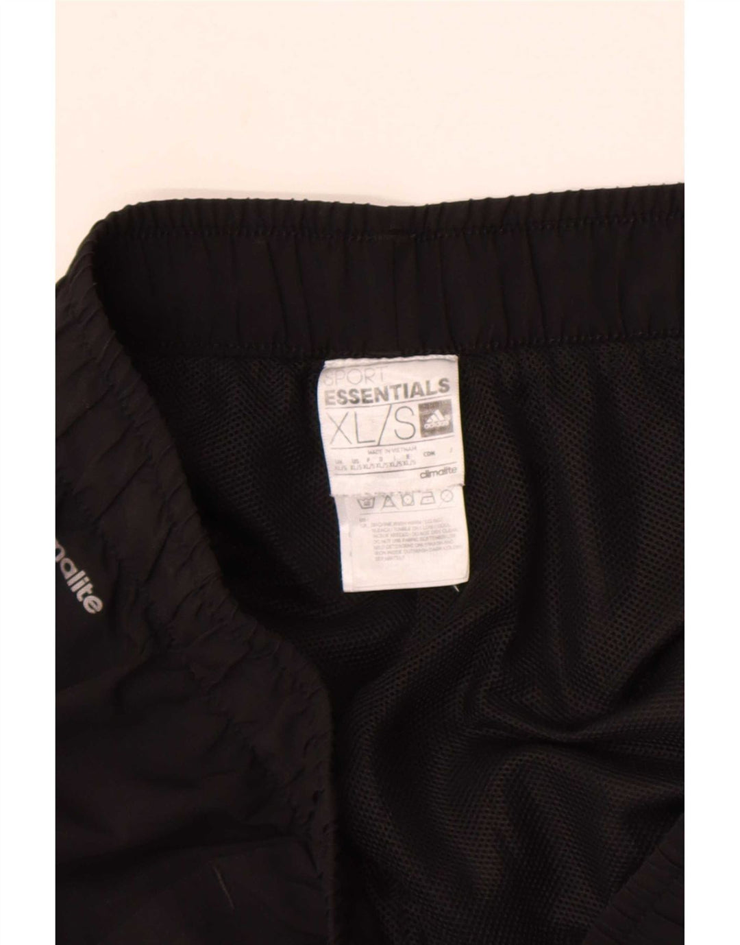 Adidas Herre Climalite træningsdragt bukser XL sort polyester