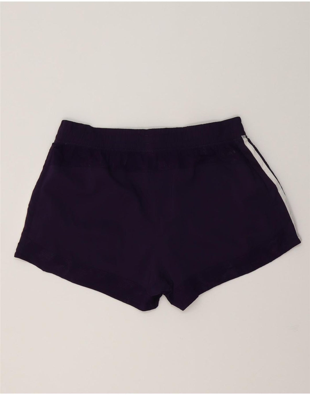 ADIDAS Climalite sportsshorts til kvinder UK 12/14 medium lilla polyester
