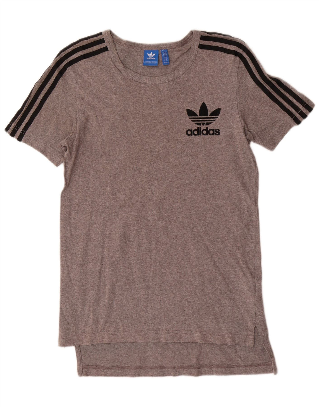 Adidas Herre T-shirt Top XS Grå Bomuld
