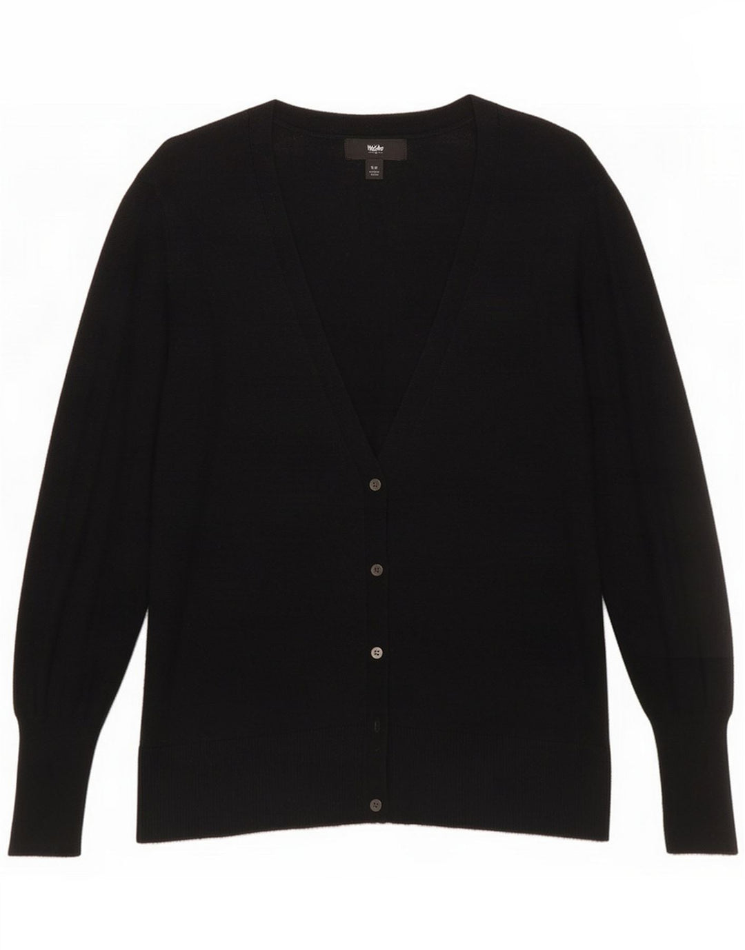 Mossimo Dame Cardigan Sweater UK 12 Medium Sort Nylon