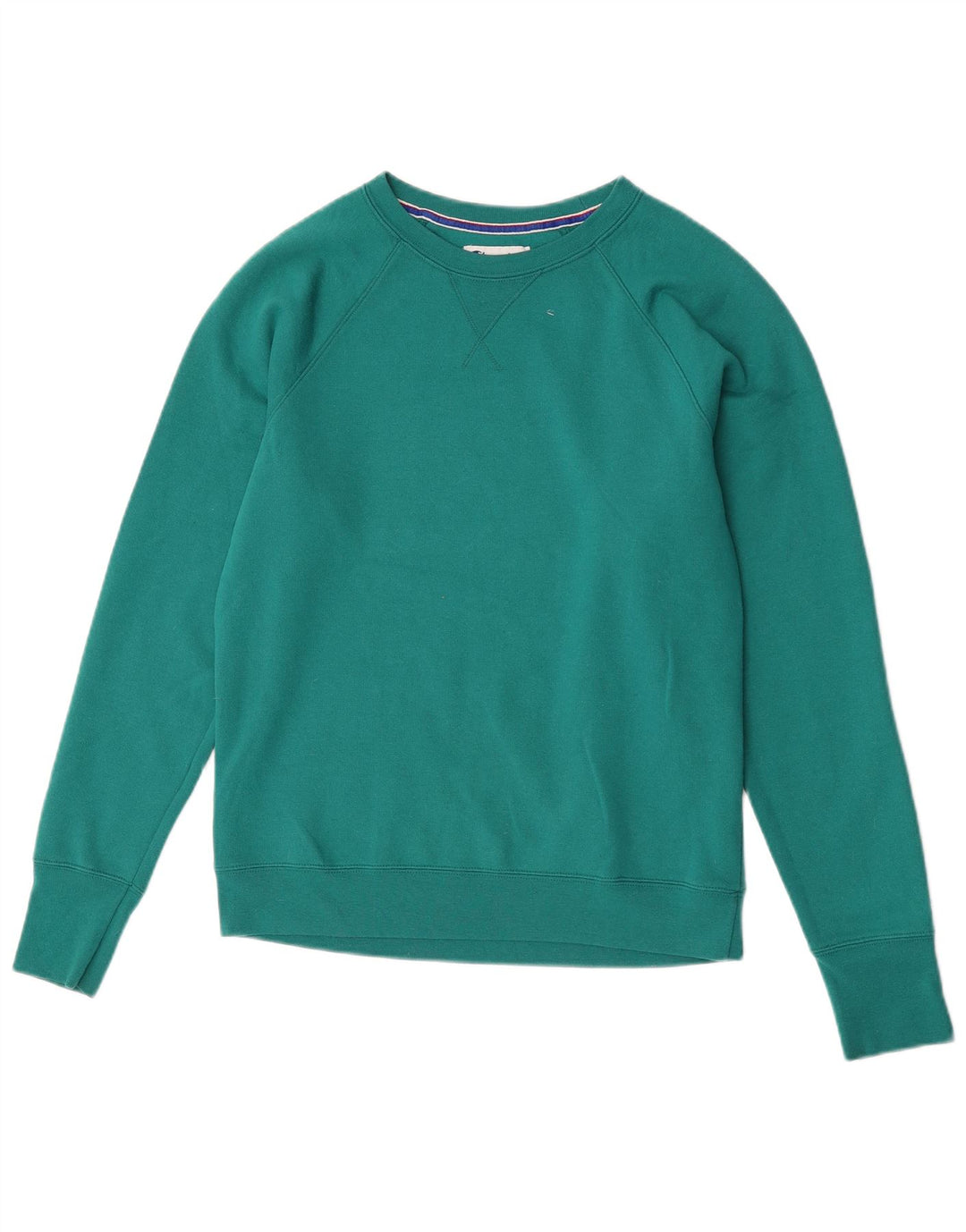Champion Womens Sweatshirt Jumper UK 14 Medium Green Polyester