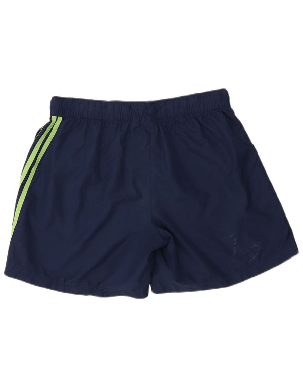 Adidas sportsshorts til kvinder UK 18 XL marineblå polyester