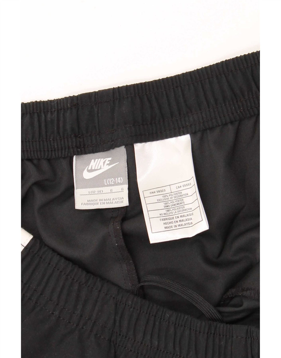 Nike Capri træningsdragtbukser til kvinder US 12/14 Large Black Colourblock